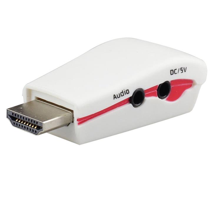 مبدل HDMI به VGA  ای پی لینک مدل power AP-LINK POWER HDMI TO VGA CONVERTER